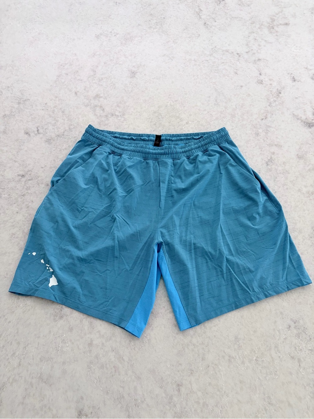 Lululemon Hawaii Pace Breaker Shorts - Blue / Size XXL